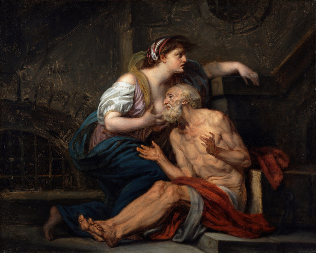 Roman Charity (about 1767) by Jean-Baptiste Greuze (French, 1725-1805)